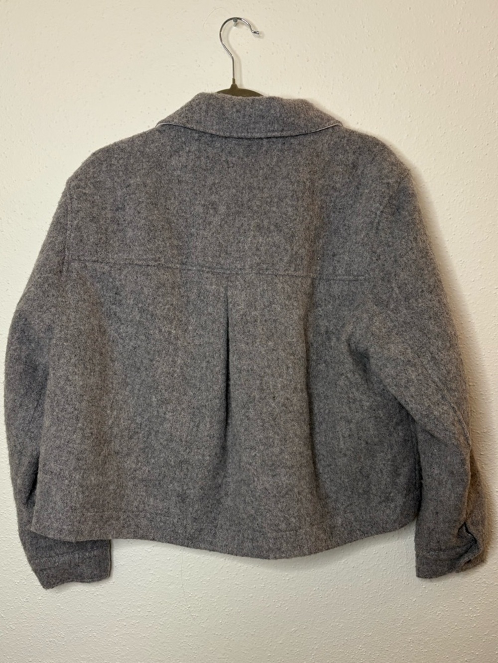 H&M Grey Button-Front Jacket - Picture 2 of 3